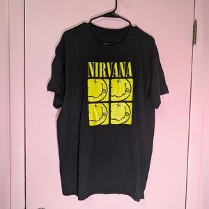 Nirvana Grunge Band T-Shirt